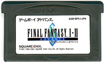 【中古】ファイナルファンタジーI・II アドバンス GBA  ソフトのみ
