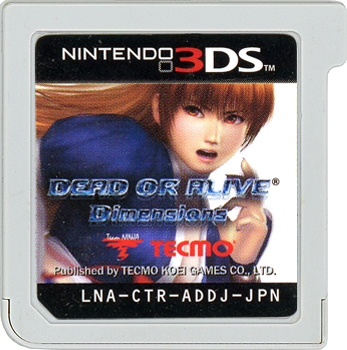 【中古】DEAD OR ALIVE Dimensions　3DS　　ソフトのみ