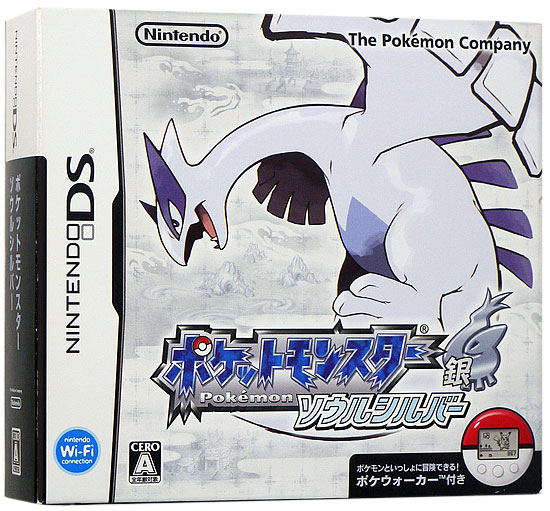 【中古】ポケットモンスター ソウルシルバー　DS　ポケウォーカー付き
