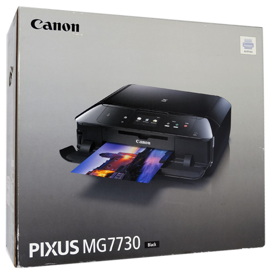 【新品】【新品(箱きず・やぶれ)】 Canon製 インクジェット複合機 PIXUS MG7730BK