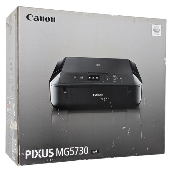 【新品】【新品訳あり(箱きず・やぶれ)】 Canon製 インクジェット複合機 PIXUS MG5730BK