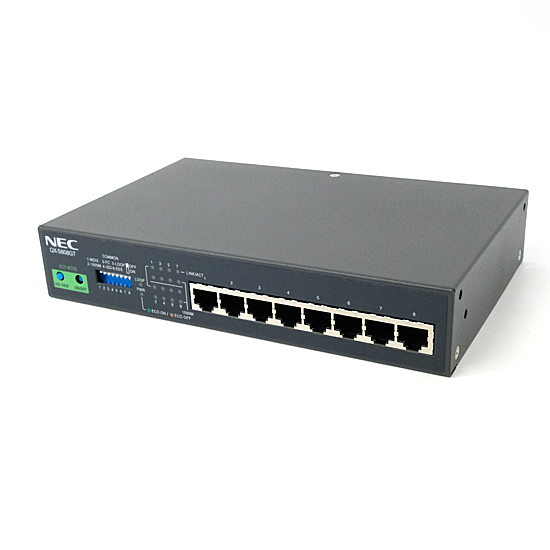 【新品】NEC　レイヤ2ノンインテリジェントスイッチ　QX-S608GT