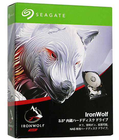 【新品】SEAGATE製HDD ST8000VN0022 8TB SATA600 7200
