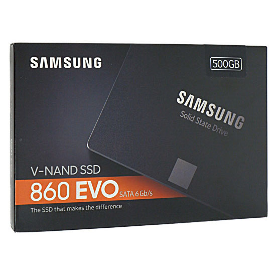 【新品】【新品訳あり(箱きず・やぶれ)】 SAMSUNG　2.5インチ SSD　MZ-76E500B/EC　500GB