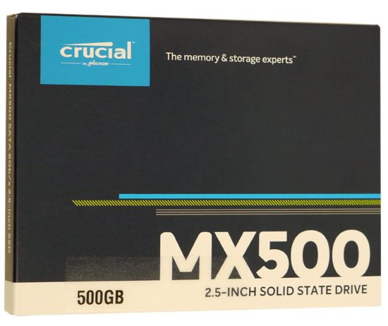 【新品】crucial　2.5インチ 内蔵型 SSD MX500 CT500MX500SSD1　500GB