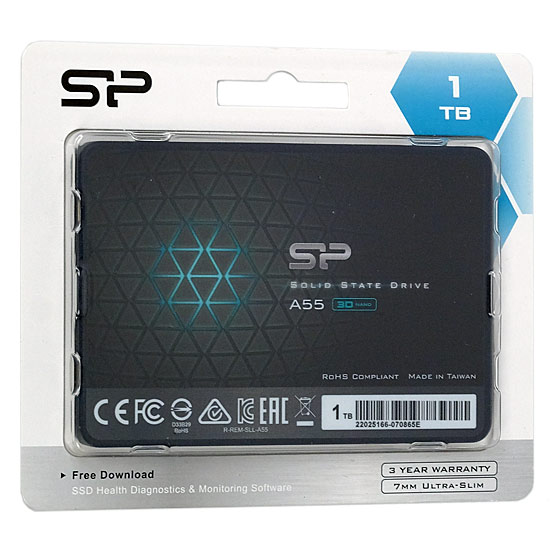 【新品】Silicon Power製　2.5インチ SSD 1TB　SP001TBSS3A55S25