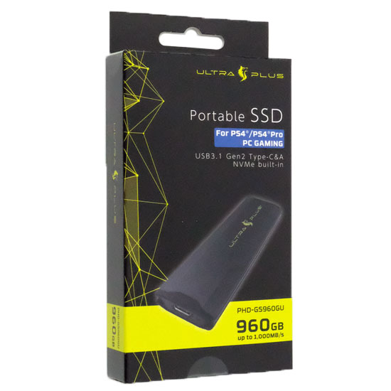 【新品】PRINCETON　ゲーミングSSD ULTRA PLUS PHD-GS960GU　960GB