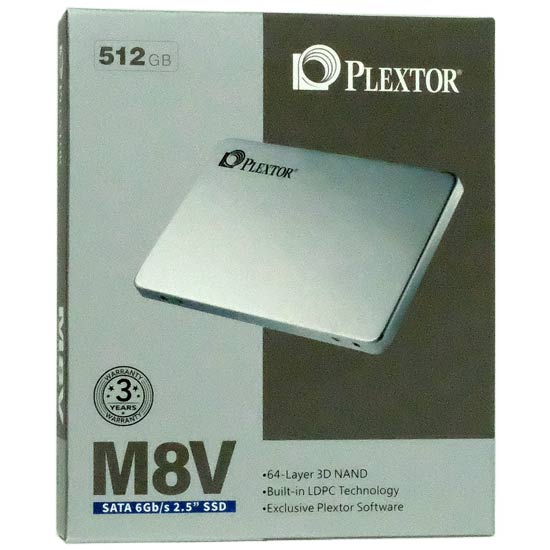 【新品】PLEXTOR製 SSD M8VC PX-512M8VC 512GB