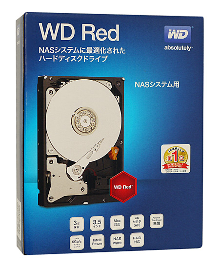【新品】Western Digital製HDD WD101EFAX-EC 10TB SATA600 5400