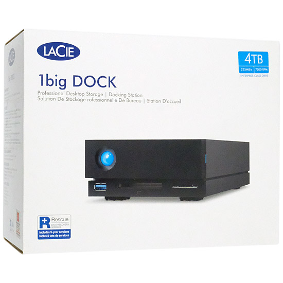 【新品】LaCie　LaCie 1big Dock STHS4000800　4TB
