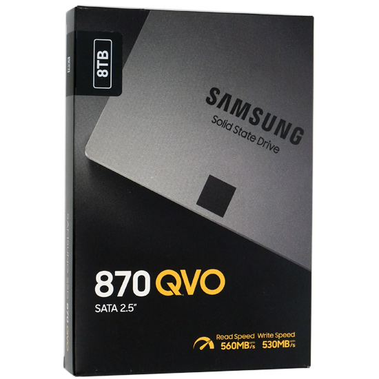 【新品】SAMSUNG　2.5インチ SSD　870 QVO MZ-77Q8T0B/IT　8TB