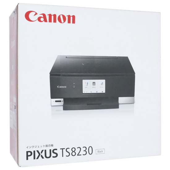 【新品】【新品訳あり(箱きず・やぶれ)】 Canon製　インクジェット複合機　PIXUS TS8230 ブラック