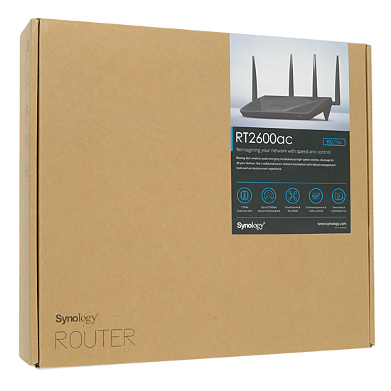 【新品】Synology　無線LANルーター　RT2600ac
