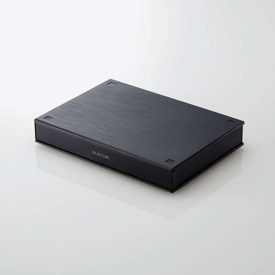 【新品】ELECOM　TV用2.5インチ外付けハードディスク　ELP-PTV040UBK