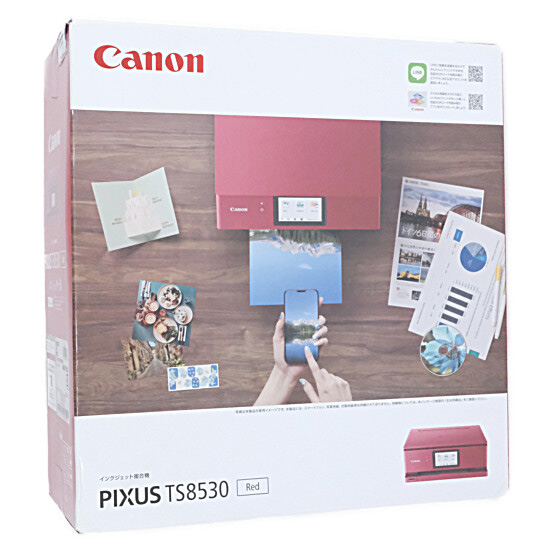 【新品】Canon製　インクジェット複合機　PIXUS TS8530　レッド