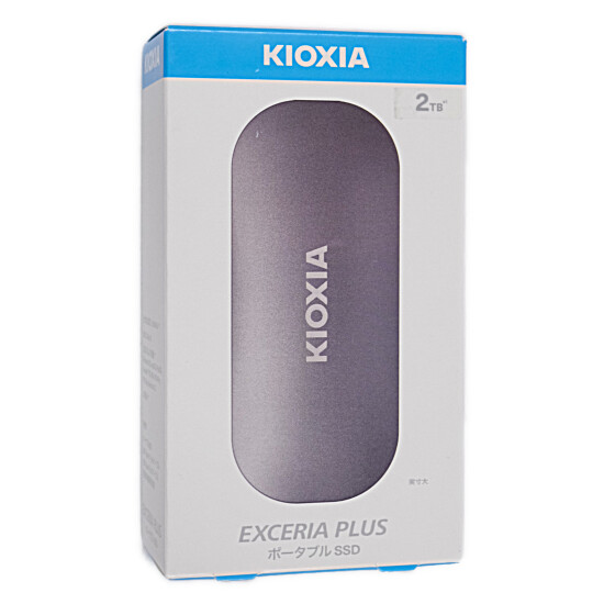 【新品】キオクシア　EXCERIA PLUS SSD-PKP2.0U3-B　シルバー