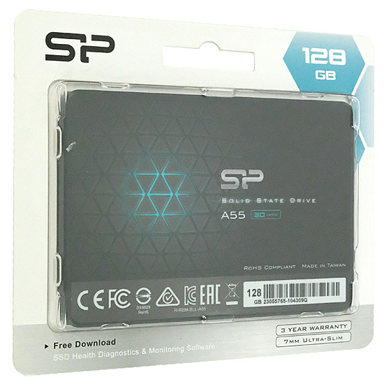 【新品】Silicon Power製　2.5インチ SSD 128GB Ace A55　SP128GBSS3A55S25