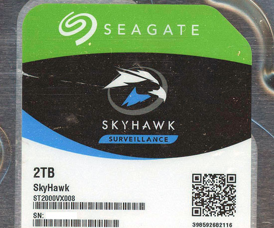 【新品】SEAGATE製HDD　ST2000VX008　2TB SATA600