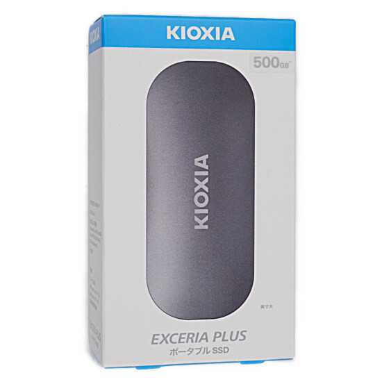 【新品】キオクシア　EXCERIA PLUS SSD-PKP500U3-B　シルバー