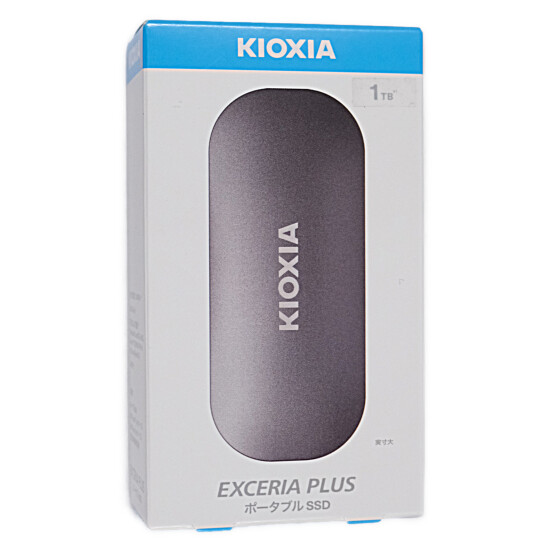 【新品】キオクシア　EXCERIA PLUS SSD-PKP1.0U3-B　シルバー