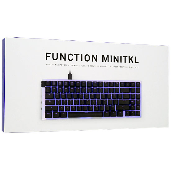 【新品】NZXT　ゲーミングキーボード Function Minitkl KB-175US-WR　ホワイト