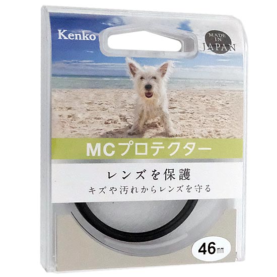 【新品】Kenko　レンズフィルター 46mm レンズ保護用　46 S MC プロテクター