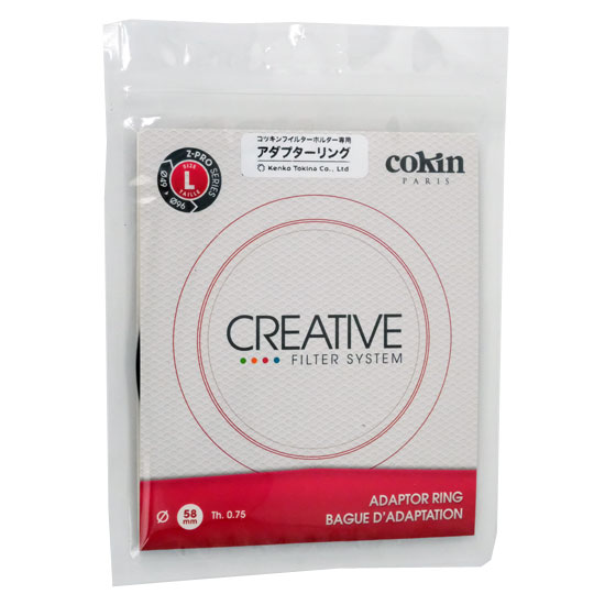 【新品】Cokin　BZ100用アダプターリング 58mm