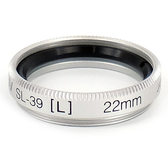 【新品】Kenko　ライカ用 UVレンズフィルター　22S(L) UV　白
