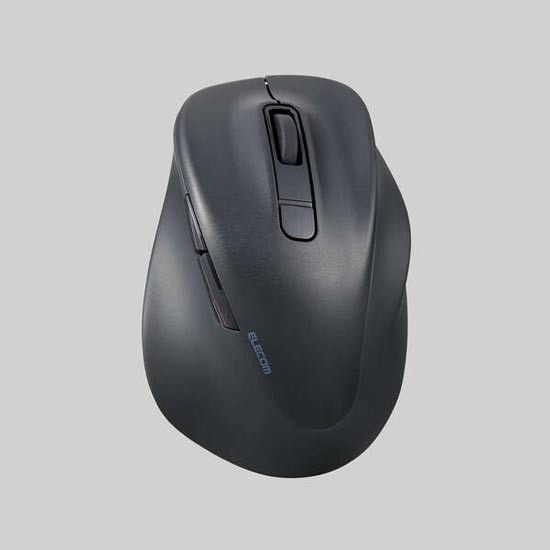 【新品】ELECOM製　ワイヤレスマウス EX-G M-XGL30BBSKBK　ブラック