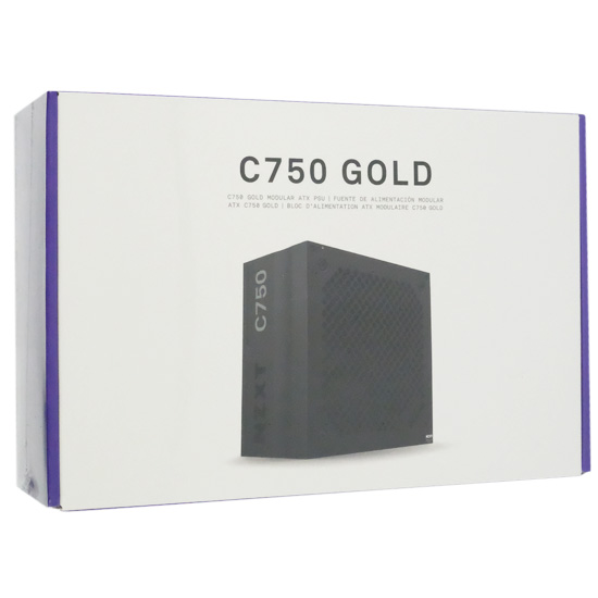 【新品】NZXT　電源ユニット　C Goldシリーズ C750 PA-7G1BB-JP
