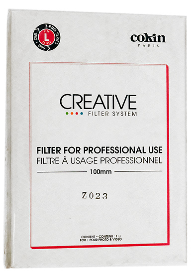 【新品】Cokin　100mm角 全面カラーフィルター ブルー82A Z023