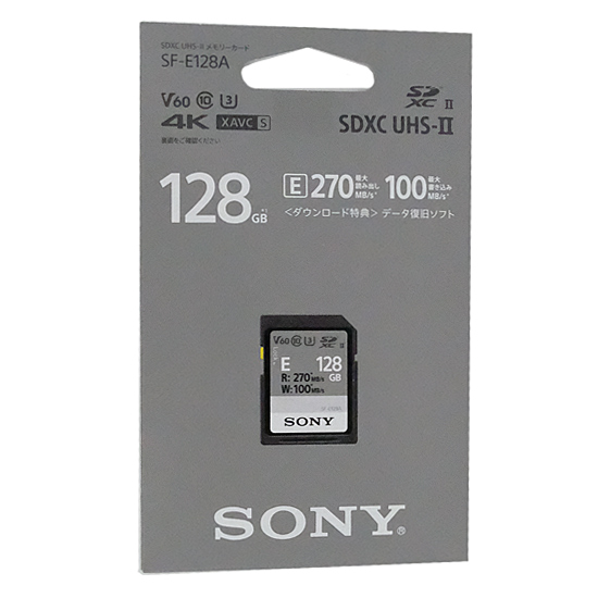 【新品】SONY製　SDXCメモリーカード 128GB　SF-E128A