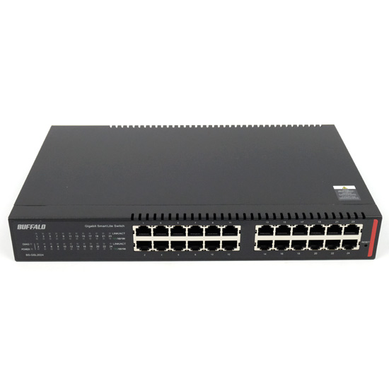 【新品】BUFFALO　スマートLiteスイッチ(24ポート)　BS-GSL2024