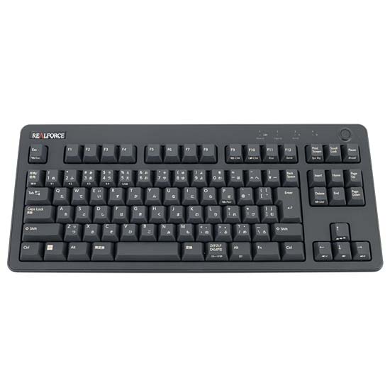 【新品】東プレ　キーボード REALFORCE R3 R3HC12　ブラック/ブラック