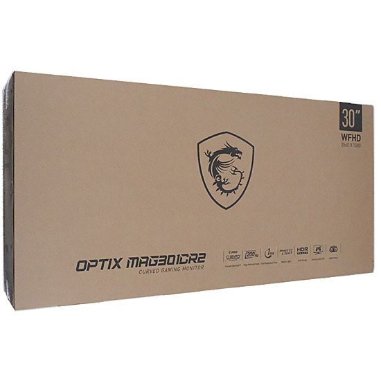 【新品】MSI　29.5インチ 湾曲型ゲーミングモニター Optix　MAG301CR2
