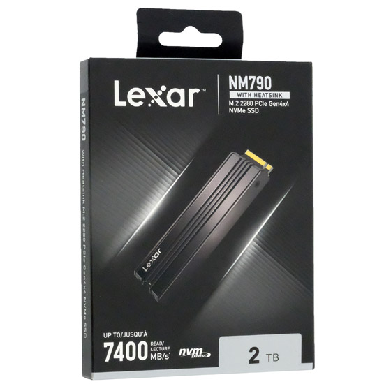 【新品】SAMSUNG　M.2 2280 SSD NM790 with Heatsink LNM790X002T-RN9NG　2TB