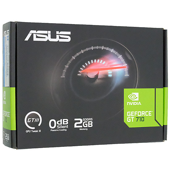 【新品】ASUSグラボ　GT710-SL-2GD5-BRK-EVO　PCIExp 2GB