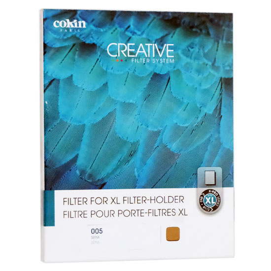 【新品】Cokin　170×130mm角 全面カラーフィルター セピア　X005