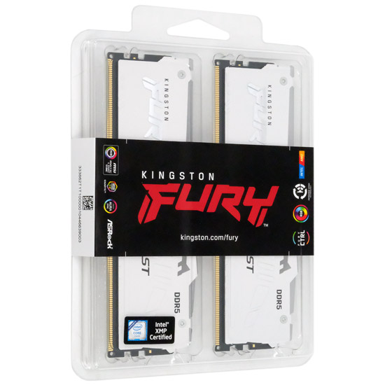 【新品】Kingston製　KF552C40BWAK2-32　DDR5 PC5-41600 16GB 2枚組
