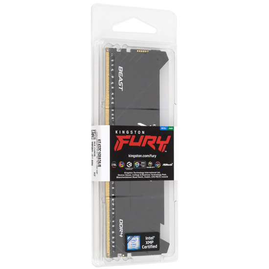 【新品】Kingston製　KF432C16BB2A/8　DDR4 PC4-25600 8GB
