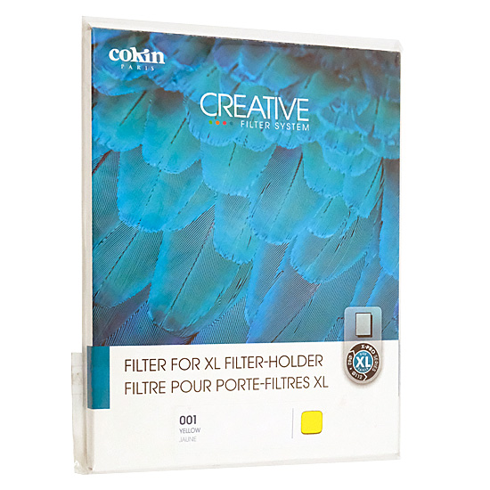 【新品】Cokin　170×130mm角 全面カラーフィルター イエロー　X001