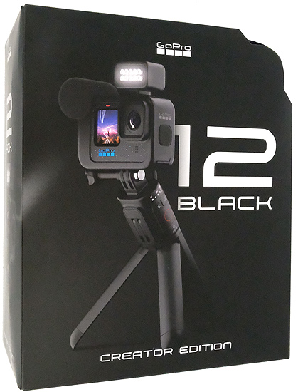 【新品】GoPro　ウェアラブルカメラ HERO12 BLACK Creator Edition　CHDFB-121-JP