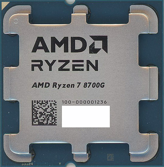 【新品】【バルク新品】 AMD　Ryzen 7 8700G 100-000001236　4.2GHz Socket AM5