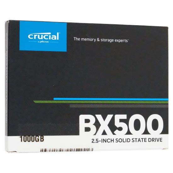 【新品】crucial　2.5インチ 内蔵型 SSD BX500 CT1000BX500SSD1　1TB