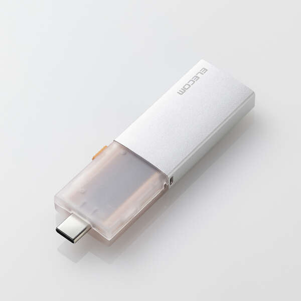 【新品】ELECOM　外付けポータブルSSD ESD-EWC0500GSV　シルバー　500GB