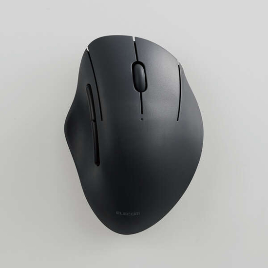 【新品】ELECOM製　SHELLPHA USB無線 Bluetoothマウス 5ボタン Mサイズ M-SH20MBSKXBK　ブラック