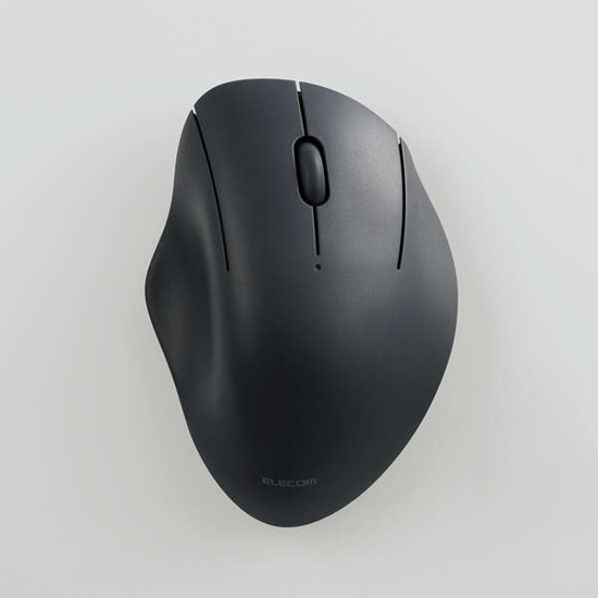 【新品】ELECOM製　SHELLPHA USB無線 Bluetoothマウス 3ボタン Mサイズ M-SH10MBSKXBK　ブラック
