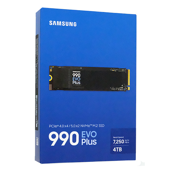 【新品】SAMSUNG製 SSD　990 EVO Plus MZ-V9S4T0B-IT　4TB