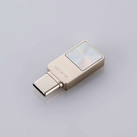 【新品】ELECOM　スマホ向け USB 5Gbps Type-Cメモリ MF-SPU3256GSV　256GB シルバー