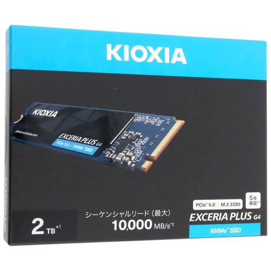 【新品】キオクシア　EXCERIA PLUS G4 SSD-CK2.0N5PLG4J　2TB